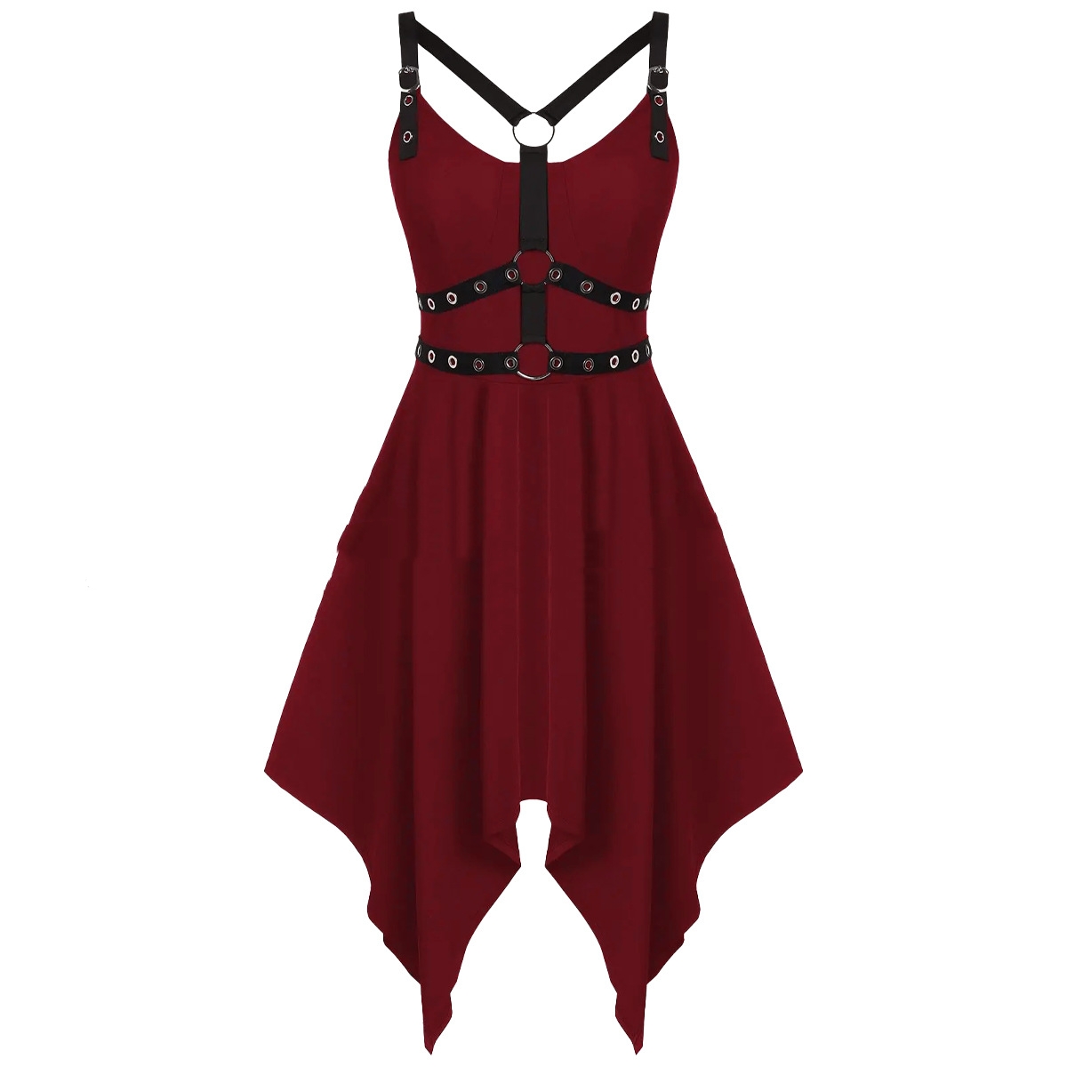 Irregular Dress Gothic Punk Dress