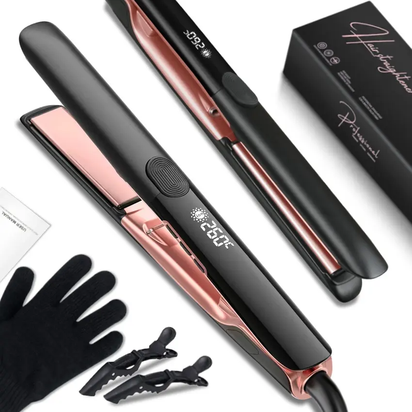 Hair Straightener Anion Straighter Curler