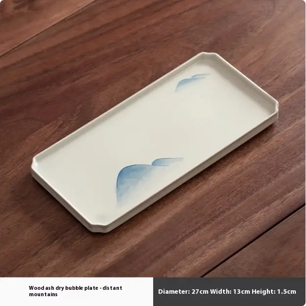 Ceramic Tea Tray Tea Table Small Tea Tray Dry Tea Table Tea Ceremony Accessories