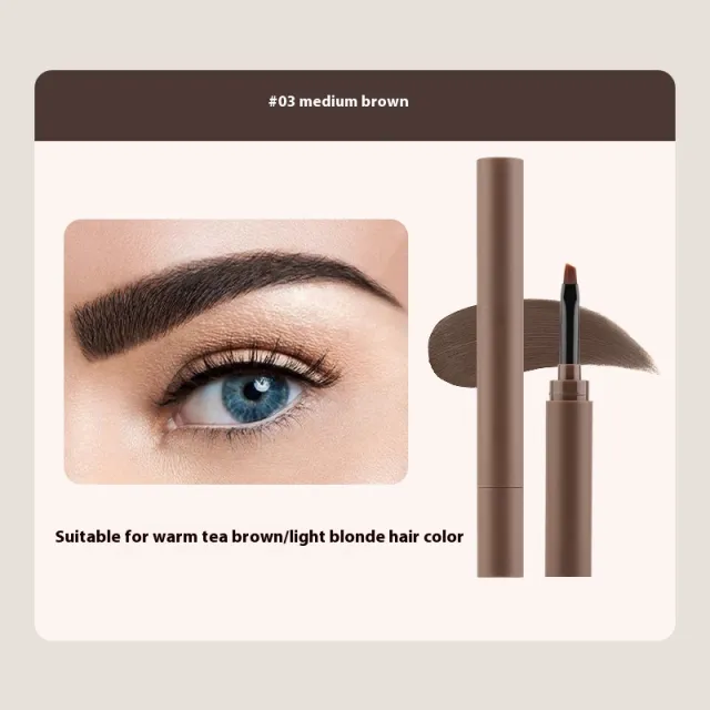Shaping Natural Color Rendering Double headed Eyebrow Cream 03 Light Brown - Shop at LoveMi
