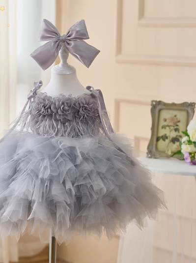 Beautiful Celebration Dress Fabulous Flower Girl Dress Wedding, Birthday - Bild 5 von 7