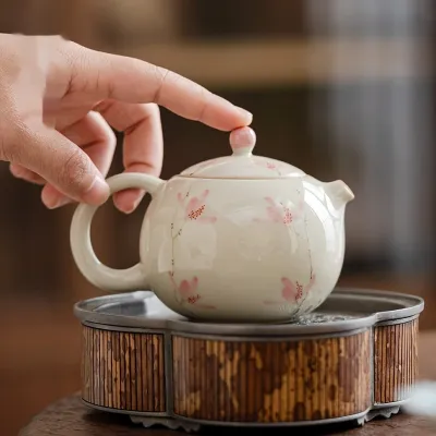 Household Tea Brewing Device With Filter Kung Fu Tea Set Teapot