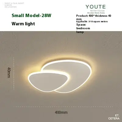 Bedroom Ceiling Lamp Triangle Art