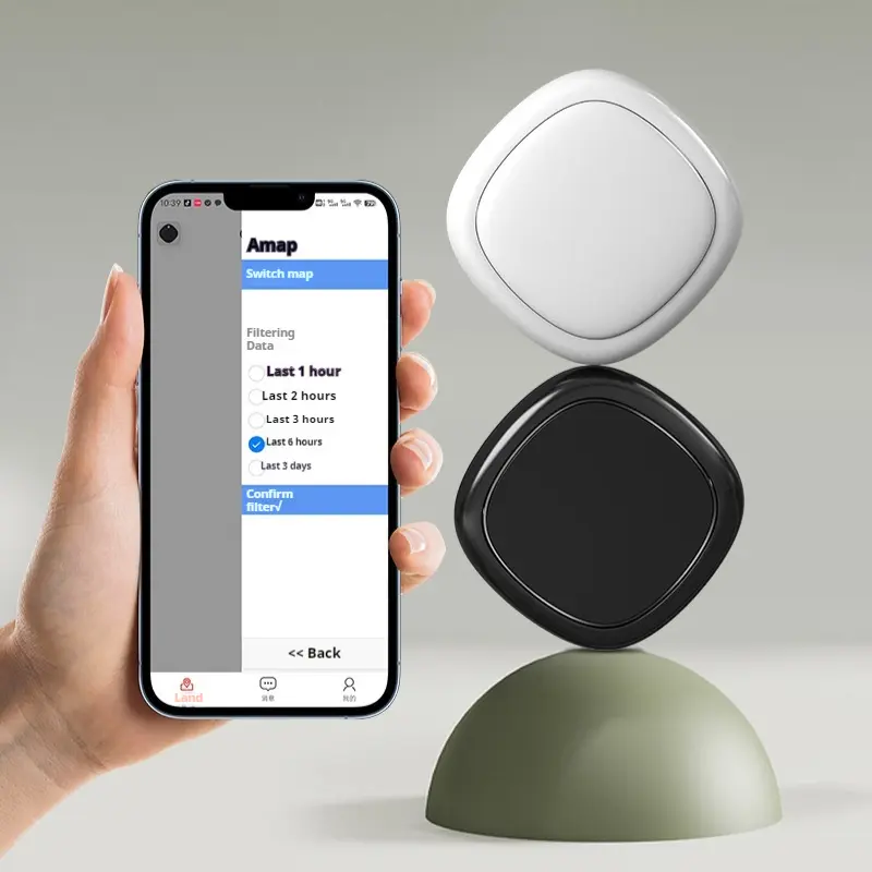 Android IOS Magnetic Square Portable Smart Anti-lost Alarm