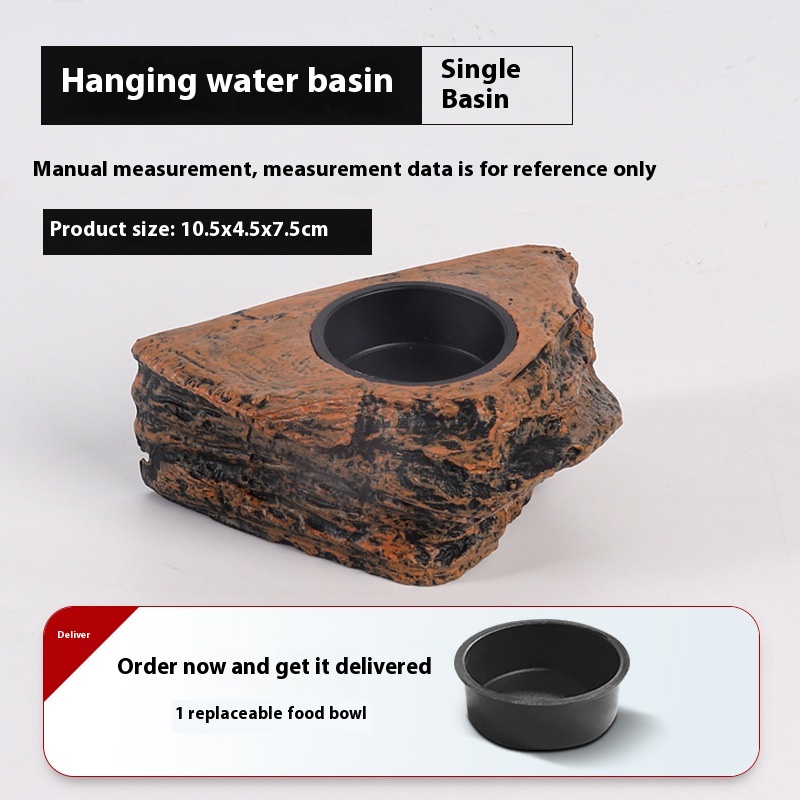 Eyelash Horn Food Basin Hanging Movable