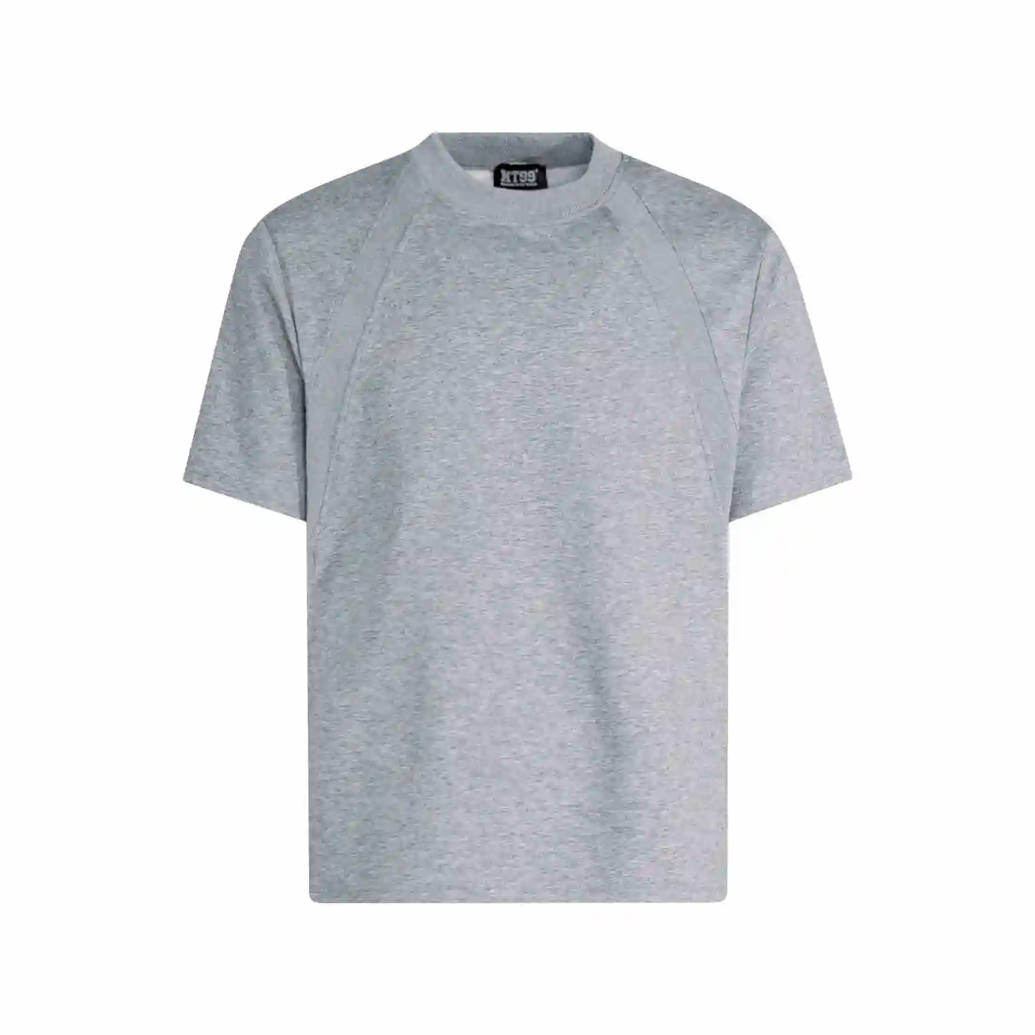Shoulder Short-sleeved T-shirt Solid Color Small Neckline Stretch Top