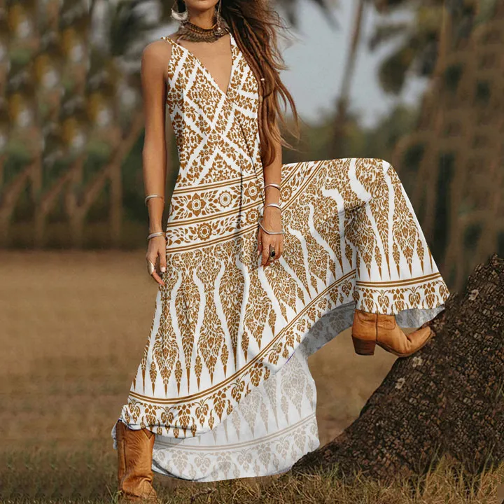 Holiday Girl Dress Fashion Print - Bj111123457868-3Xl