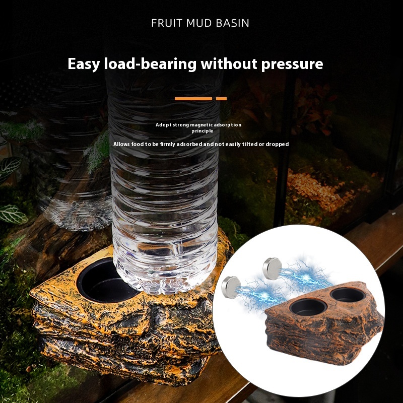 Eyelash Horn Food Basin Hanging Movable