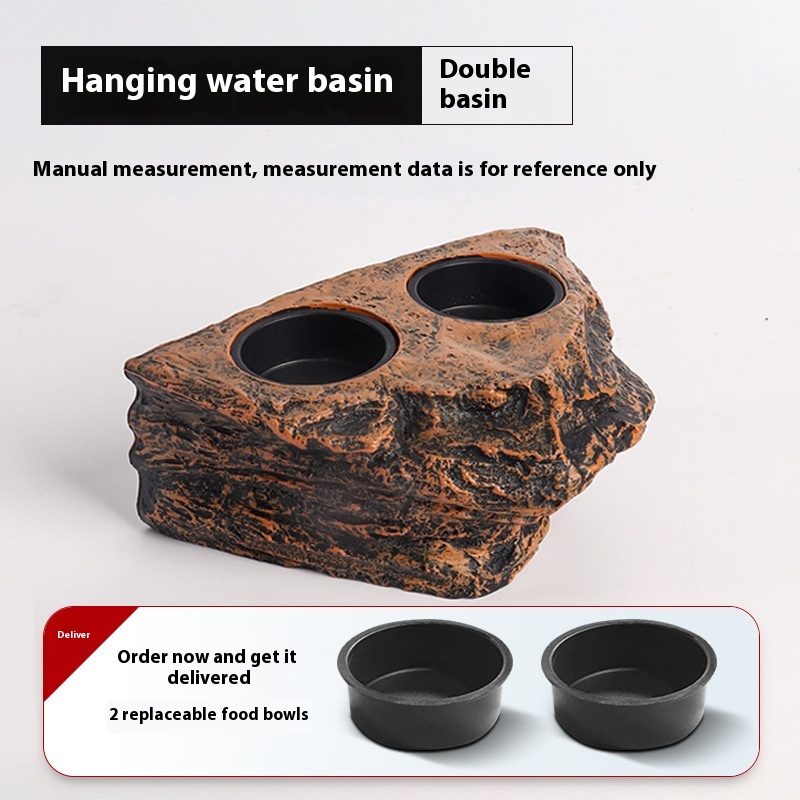 Eyelash Horn Food Basin Hanging Movable