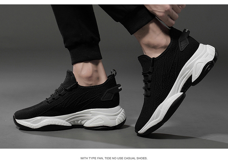 Unisex Breathable Sports Leisure Flats — worn view 2