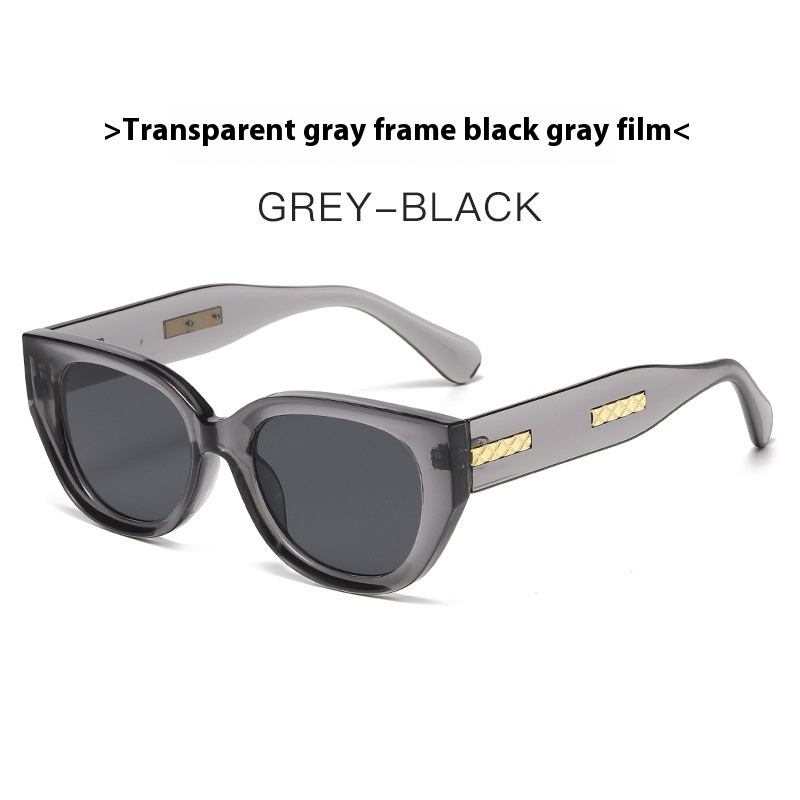 Gray Frame Black And Grey Lens