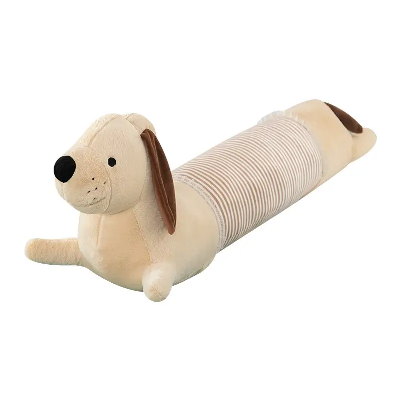 Side Sleeping Cuddle Long Pillow Lying Style Sausage Dog Plush Toy
