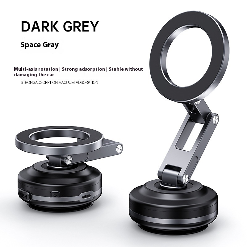 360° Adjustable Magnetic Vacuum Suction Cup Car Phone Holder Mount for MagSafe - Picture 6 of 6