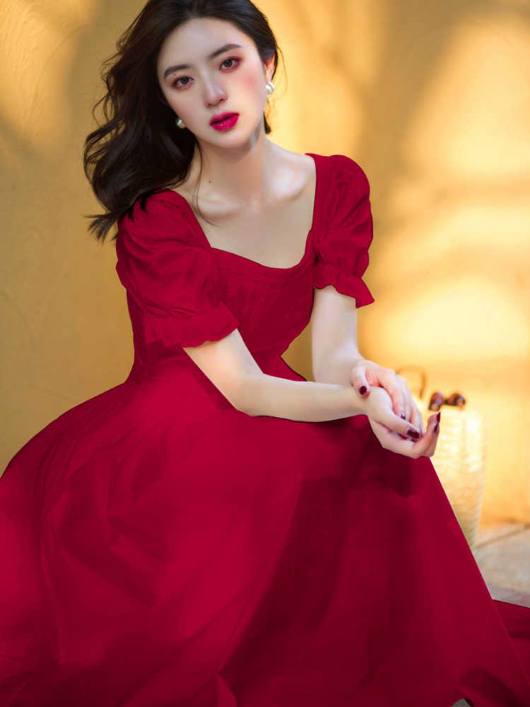 Women's Elegant Hepburn Style Summer Dress
