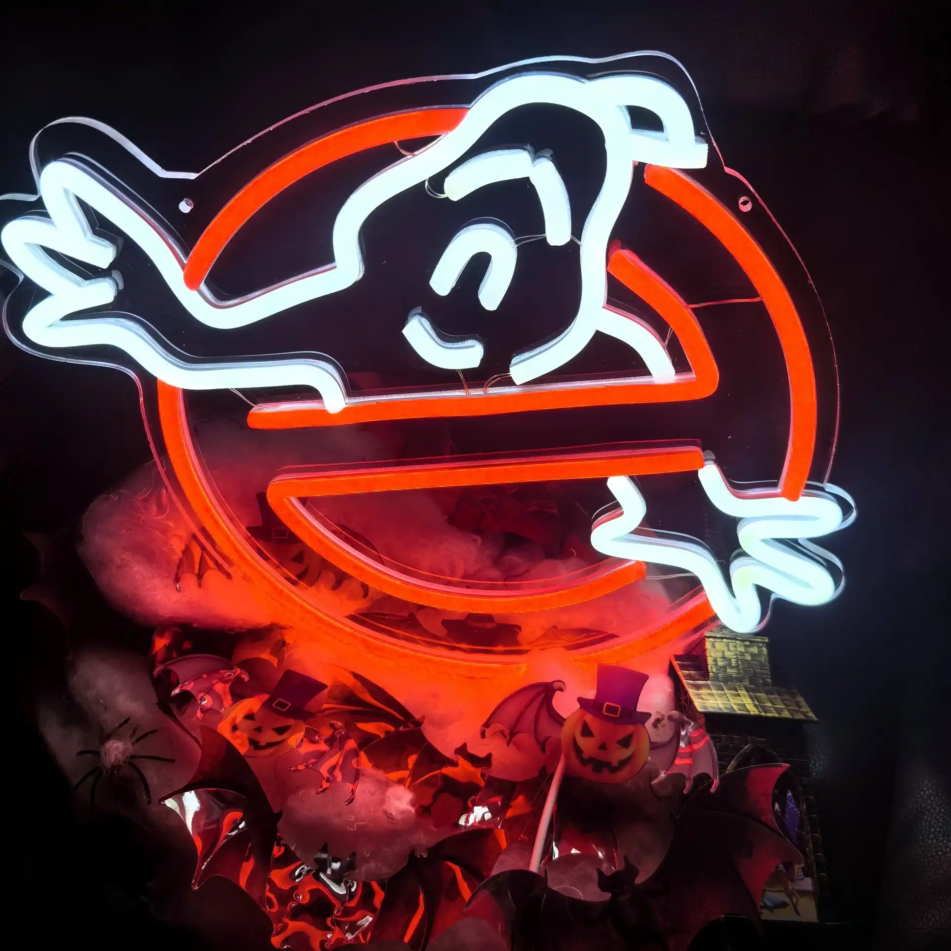 Led Atmosphere USB Gamepad Carved Neon Light