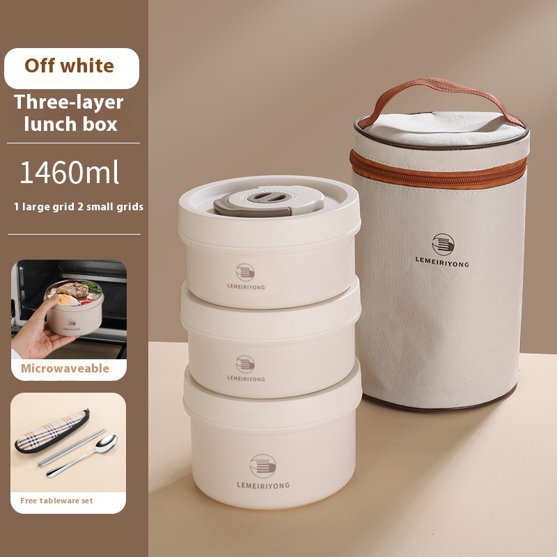 304 Stainless Steel Lunch Box Sealed Spill-proof Office Worker - Image 5