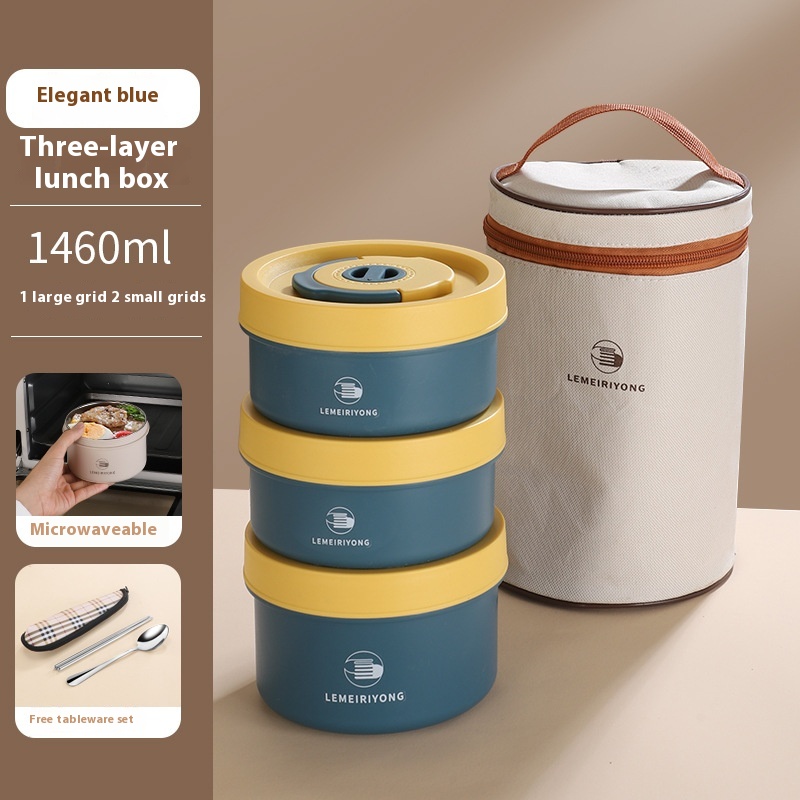 304 Stainless Steel Lunch Box Sealed Spill-proof Office Worker - Image 7