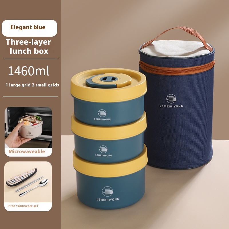 304 Stainless Steel Lunch Box Sealed Spill-proof Office Worker - Image 8