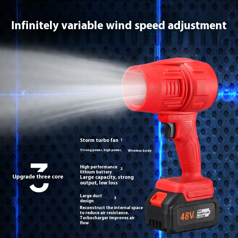 Rechargeable Lithium Battery Storm Machine High Power