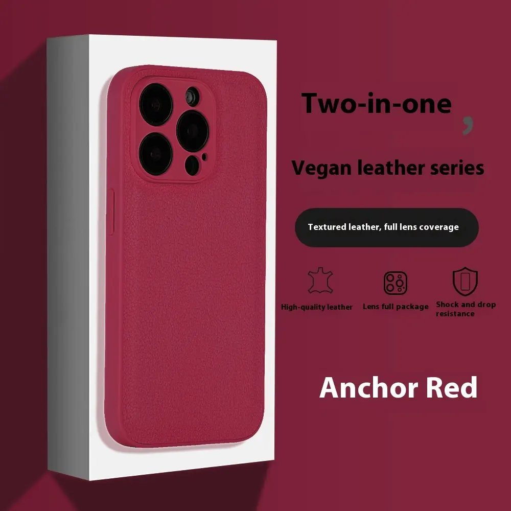 Suitable For 16pm Lychee Pattern Phone Case