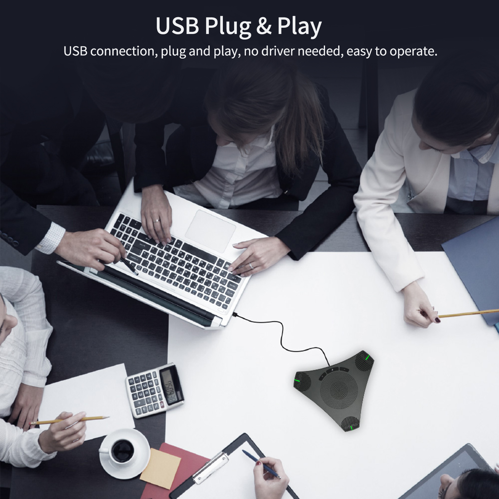 Microphone USB Plug-and-play Wired Device