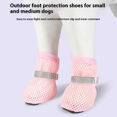 Summer Non-slip Breathable and Wearable Pet Dog Shoes