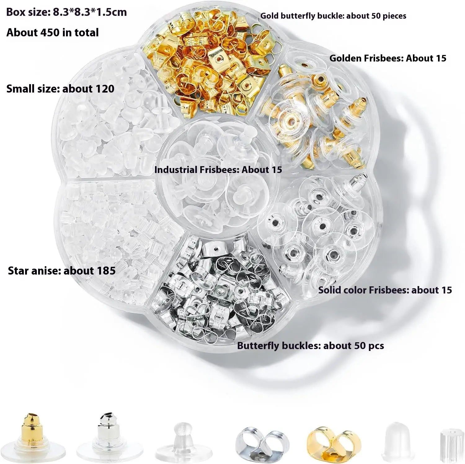 Earplug Combination Suit Transparent Accessories