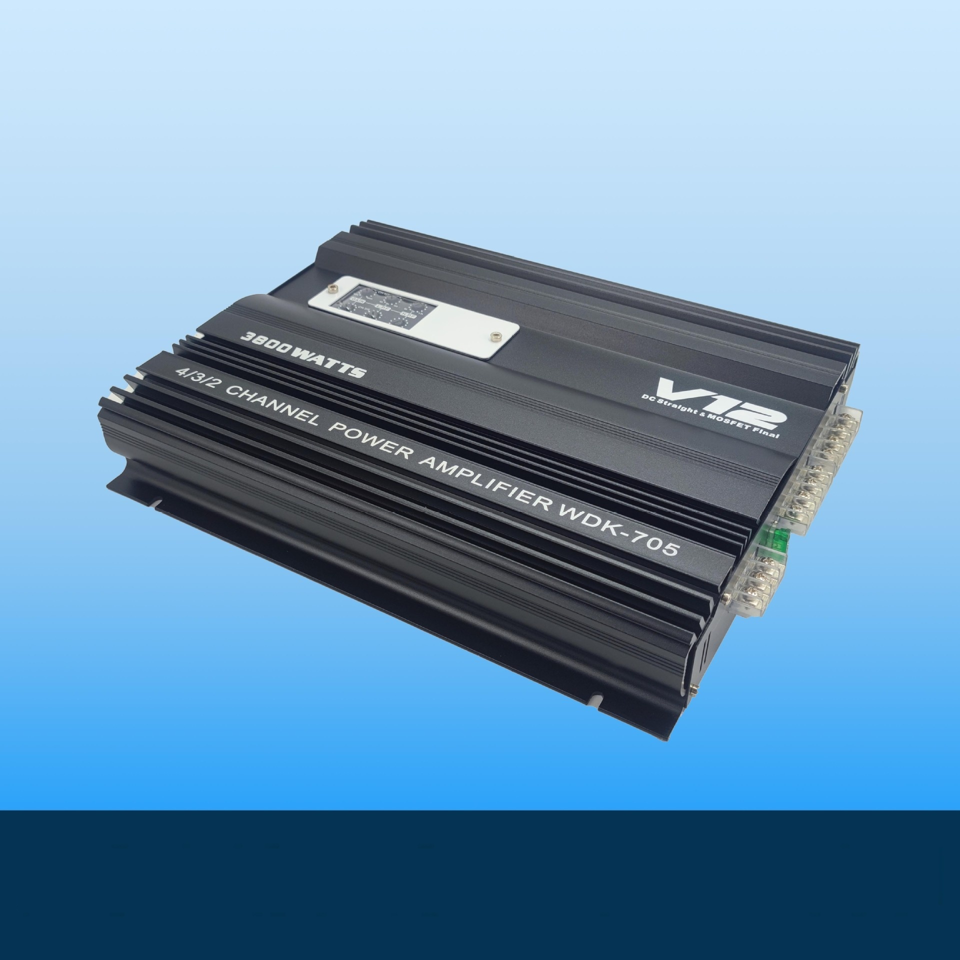 Car Audio High-power Aluminum Alloy Shell Car Amplifier