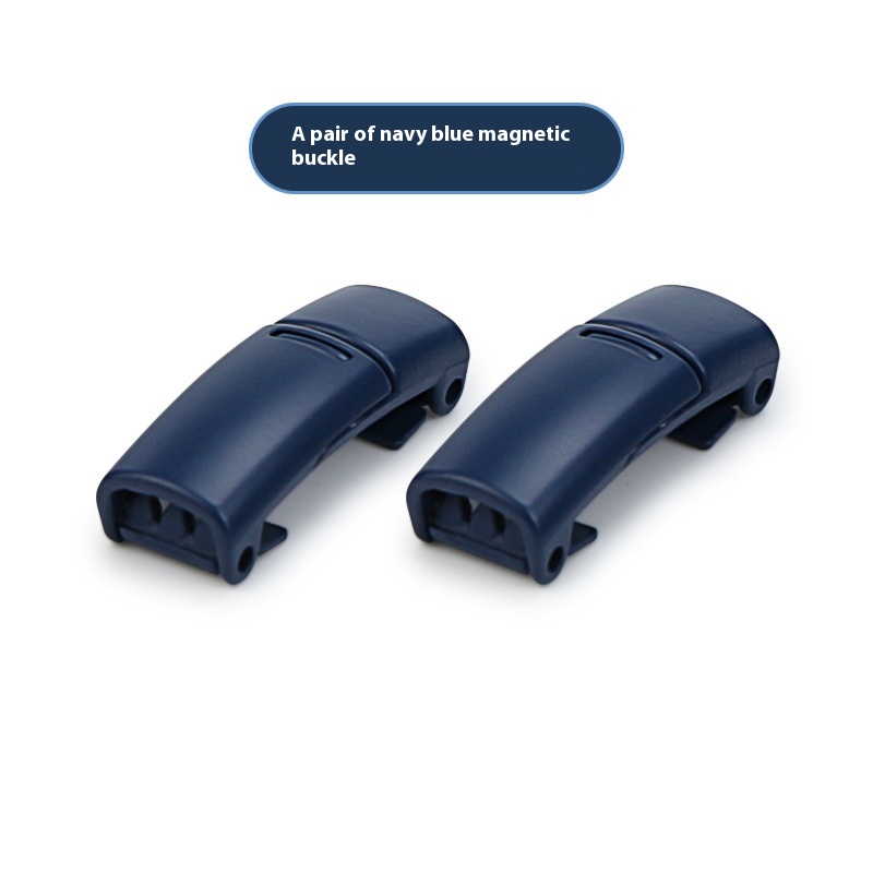 Colored Metal Magnetic Buckle Lazy Shoelaces