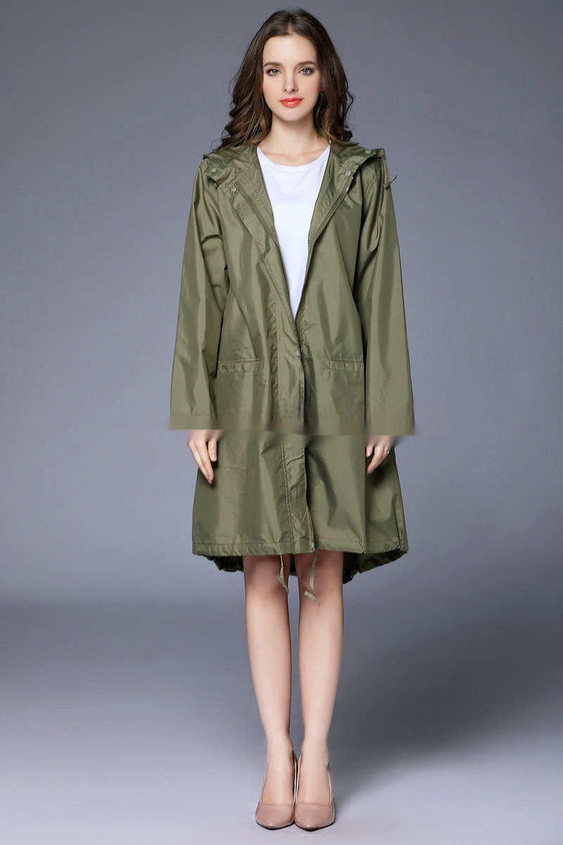 Women's Japanese Style Fashion Korean-style Raincoat