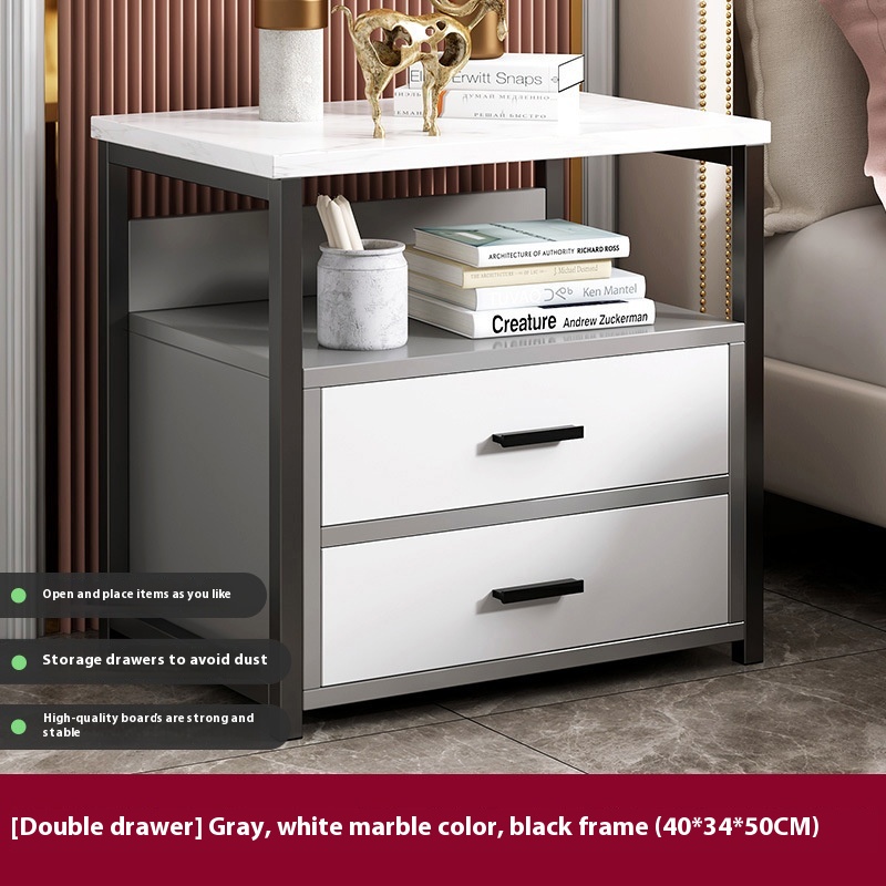 Multifunctional Bedroom Bedside Table Minimalist Bedside Storage Storage Cabinet