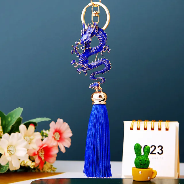 Zhaocai Car Key Chain Business Xinglong Baolan - Shop at LoveMi