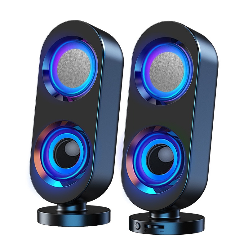 Haut-parleur de bureau pour ordinateur 2,2 canaux | Interface USB filaire et Bluetooth double usage - Photo 6 sur 8