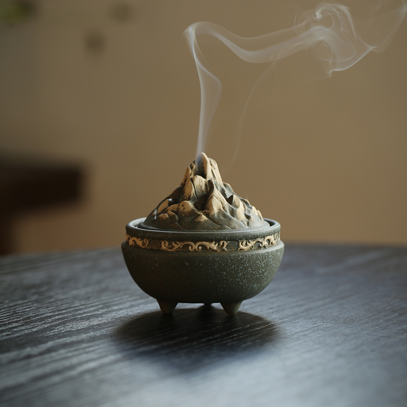 Small Size Tea Room Incense Ceramic Incense Burner