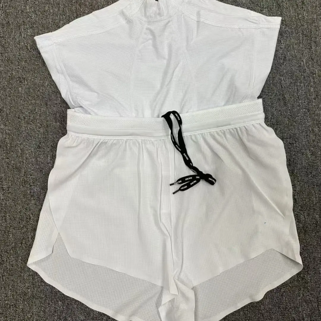 Pocket Marathon Running Shorts Track And Field Breathable Lining Four Corners