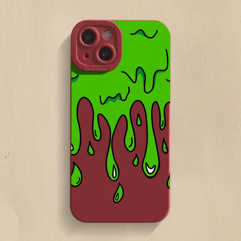 Paint Graffiti Contrast Color Phone Case