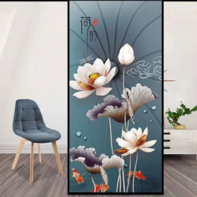 Shower Door Transparent Opaque Static Toilet Window Peep proof Frosted Sticker 40X60Cm - Shop at LoveMi