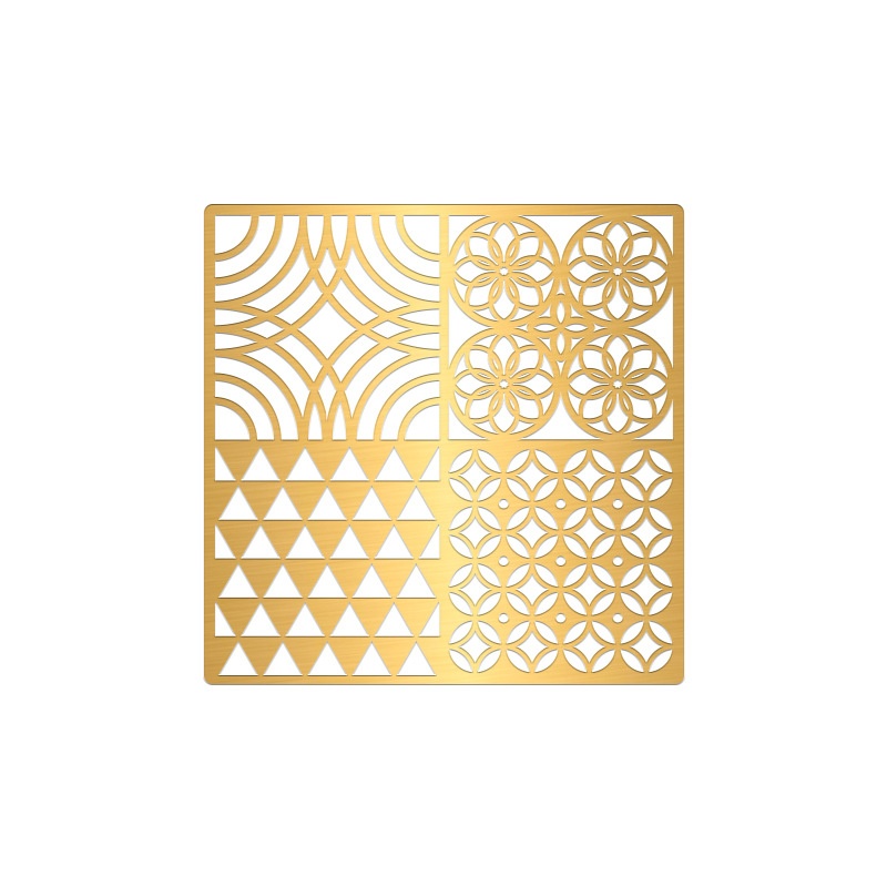 Creative Kitchen Copper Ice Cube Pattern Seal