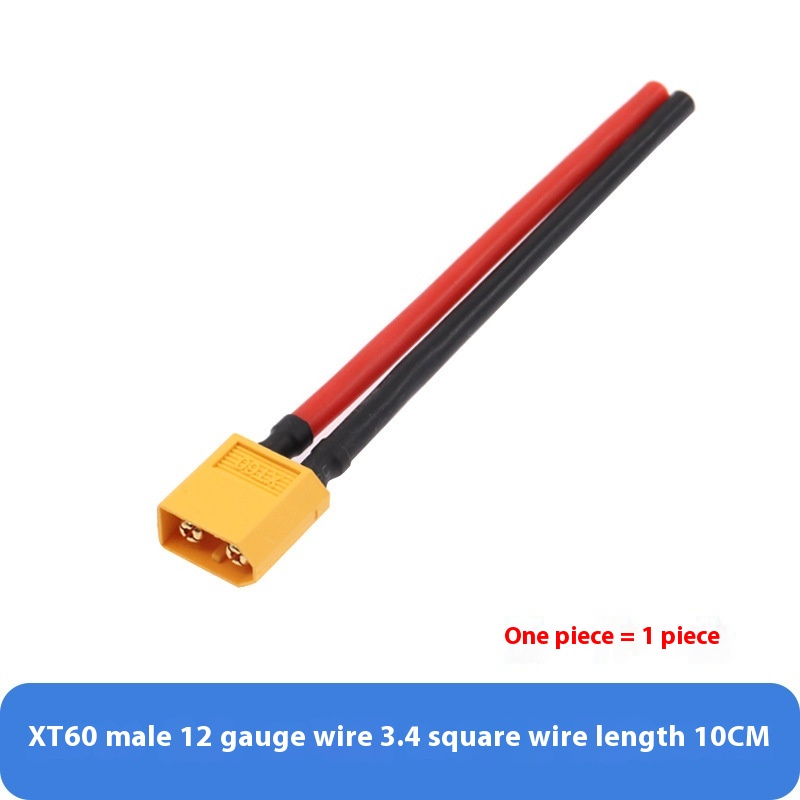 Male To Female Extension Xt90 Electrical Adjustment Connector Electrical Adjustment Lithium Battery Plug