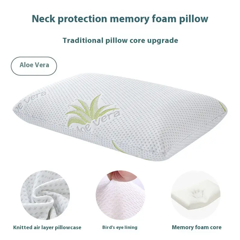 Memory Foam Slow Rebound Cervical Spine Neck Support Household Memory Pillow