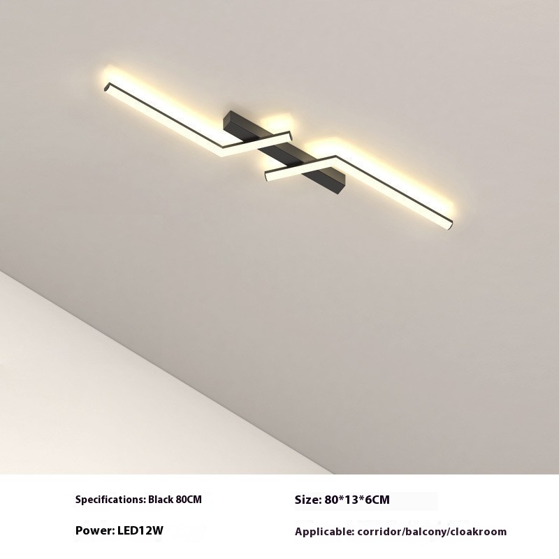 Nordic Ceiling Light Luxury Cloakroom Aisle Simple Modern Corridor Creative Bedroom