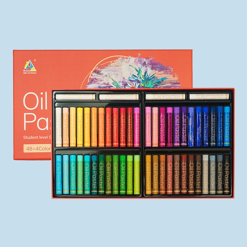 Color Oil Pastels Diy Soft Crayon Art Elementary School Students