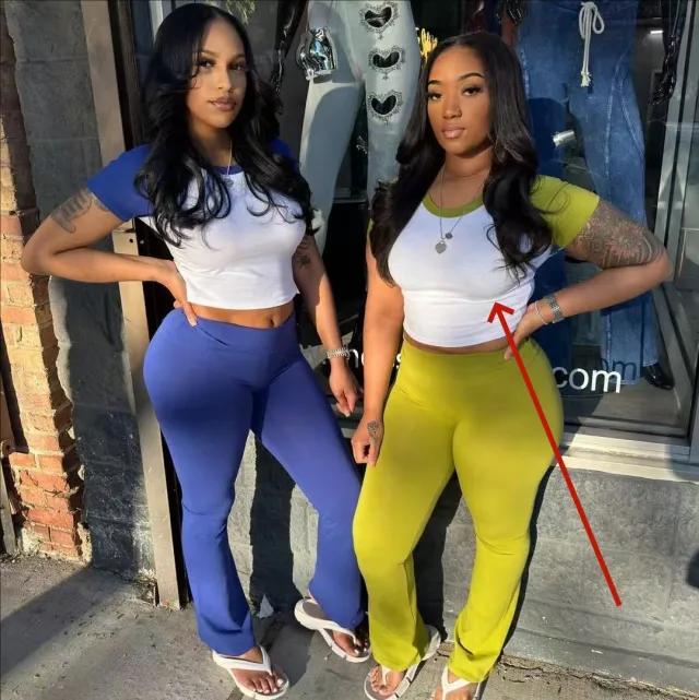 Women's Contrast Color Short sleeved Trousers Casual Two piece Suit Green - Shop at LoveMi