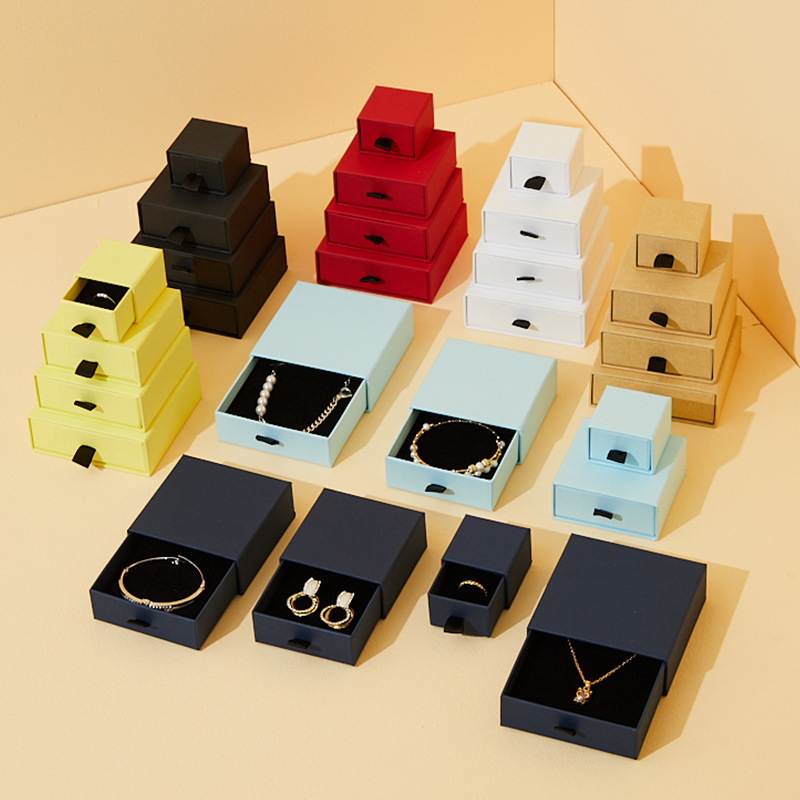 Jewelry Necklace Earring Ring Storage Box