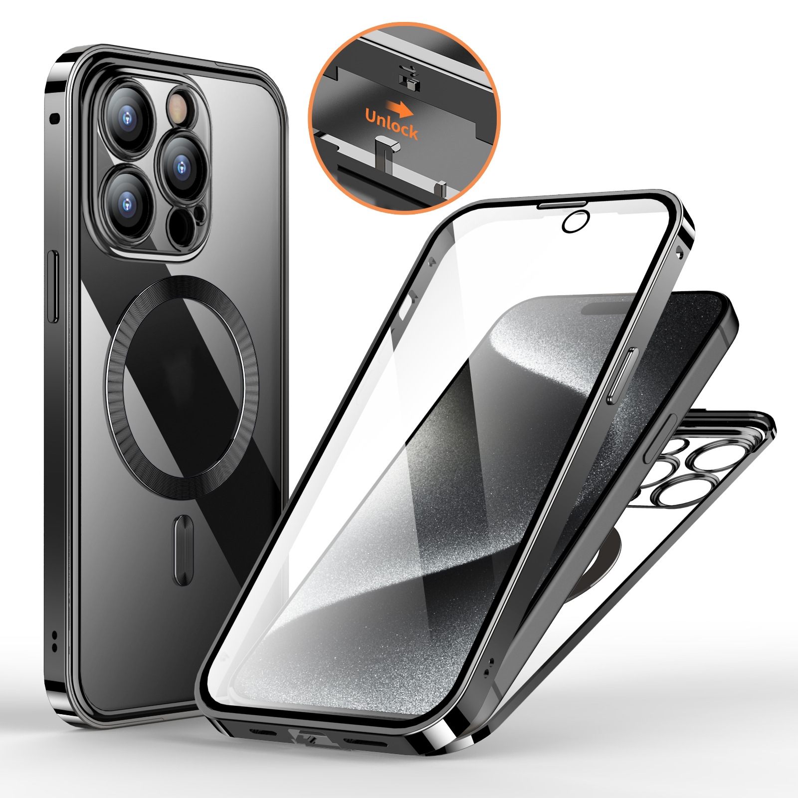 Fastener Double-sided HD Magnetic Protective Cover - Image 2