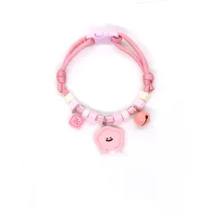 Pet Cat Dog Necklace Cartoon Small Pendant - Pink - View 1