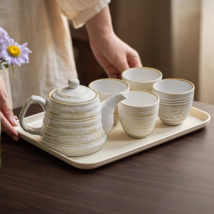 Home Teapot Water Utensils Ceramic Cups
