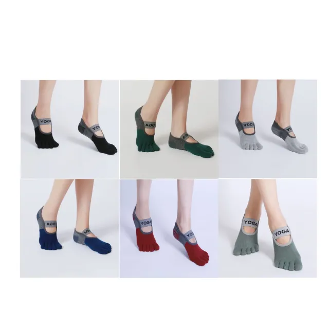 Women's Fashionable Pilates Toe Socks Set3 - Shop at LoveMi