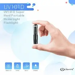 Super Bright Strong Light LED Stainless Steel Key Ring Portable Miniature Waterproof Pocket Flashlight