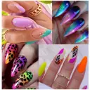 Wear Armour Medium Almond Armour Frosted Nail Stickers view 4
